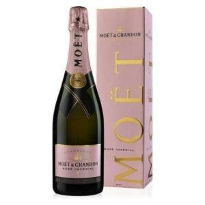 MoÃ«t & Chandon Champagne Rosé Impérial (Giftbox) 0,7 liter5 Ltr
