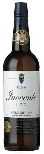 Valdespino Fino Inocente Dry Sherry 0,7 liter5 Ltr