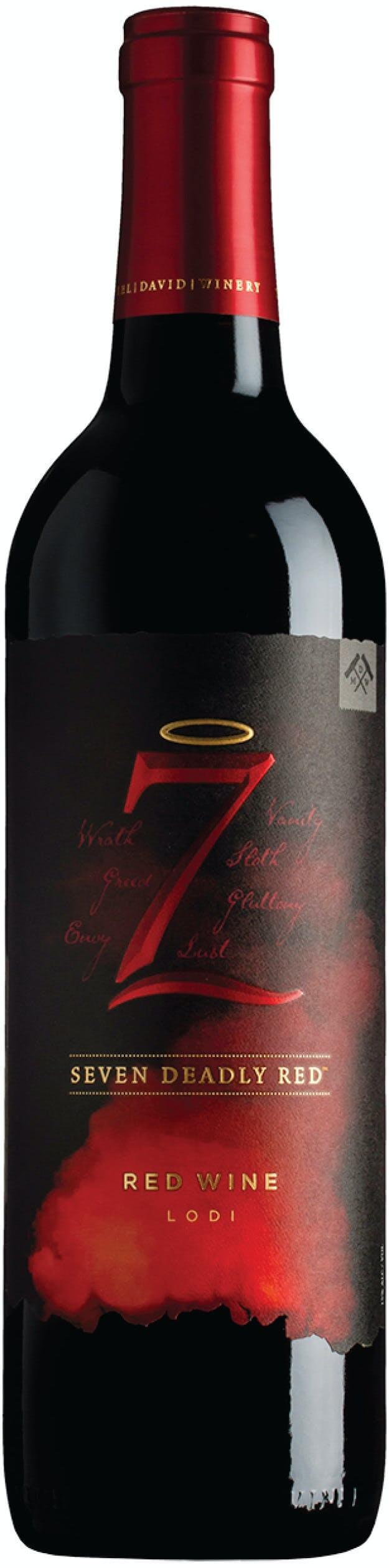 7 Deadly Red Blend 2017