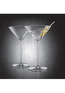 Final touch durashiel martini glass 2 stk