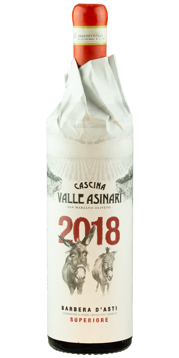 Cascina Valle Asinari, Barbera d'Asti Superiore 2018 - Fra Italien
