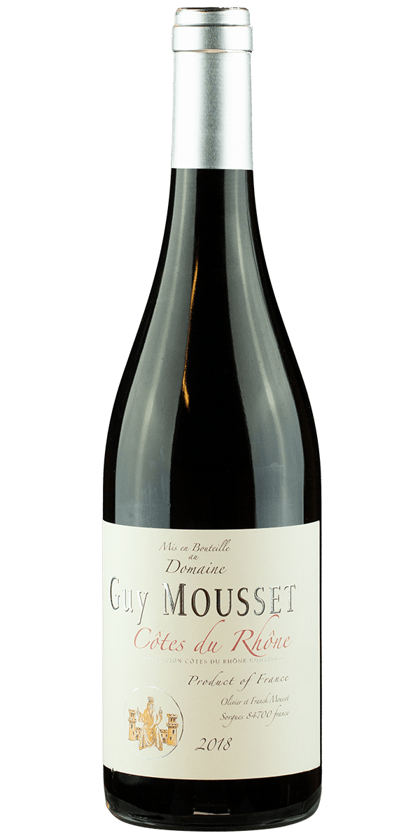 Domaine Guy Mousset, Cotes du Rhone Rouge 2019 - Fra Frankrig