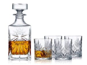 Whiskysæt Lyngby Melodia krystal (5 dele)