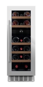 mQuvée WineCave 30D Stainless, vinkøleskab til indbygning