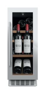 mQuvée WineCave 700 30S Stainless, vinkøleskab til indbygning, m/Præsentationshylde