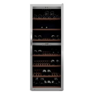 mQuvée WineExpert 126 Stainless, fritstående vinkøleskab
