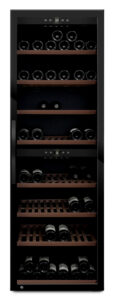 mQuvée WineExpert 180 Fullglass Black, fritstående vinkøleskab
