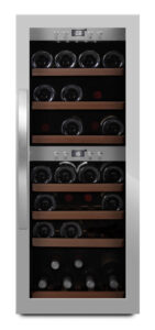 mQuvée WineExpert 38 Stainless, fritstående vinkøleskab