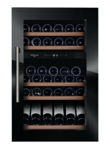 mQuvée WineKeeper 49D Fullglass Black, integrérbart vinkøleskab