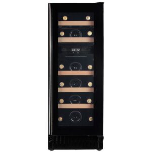 Cavin Scandinavian Collection 30 indbygget vinkøleskab, sort