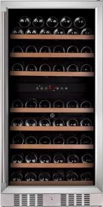 Temptech Premium vinkøleskab WP120DCS (rustfri stål)