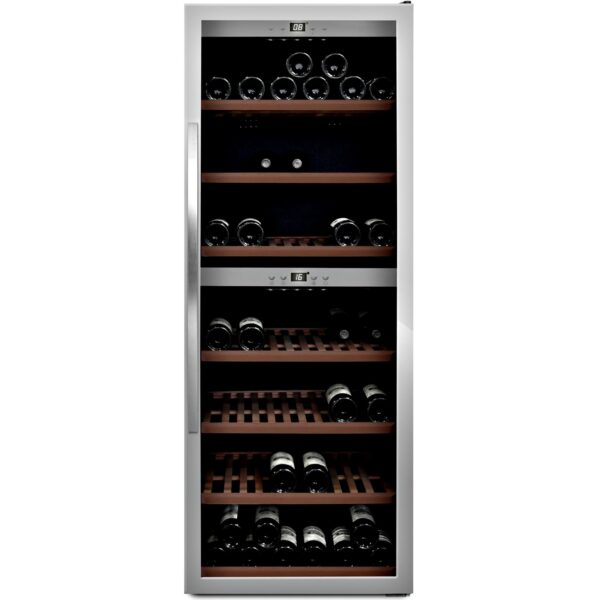 mQuvée WineExpert 126 vinkøleskab, rustfrit stål