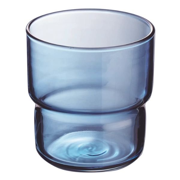 Arcoroc Drikkeglas, Stabelbart, Blå, 22 Cl