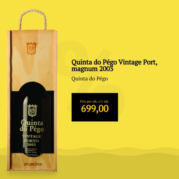Quinta do Pégo Vintage Port, magnum 2003