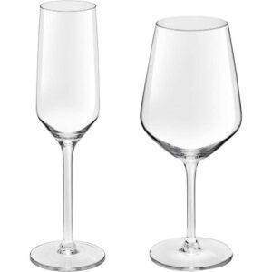Royal Leerdam vinglas og champagneglas (8 stk)