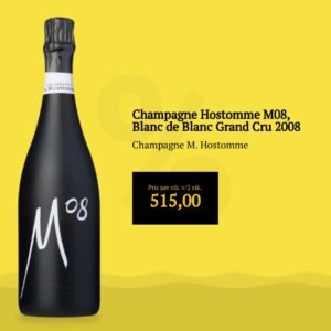 Champagne Hostomme M08, Blanc de Blanc Grand Cru 2008