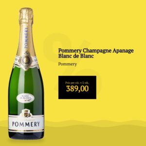 Pommery Champagne Apanage Blanc de Blanc