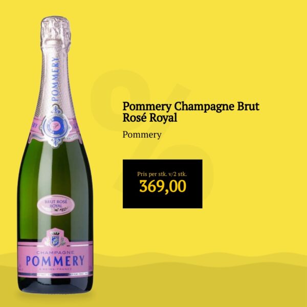 Pommery Champagne Brut Rosé Royal
