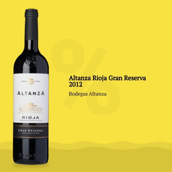 Altanza Rioja Gran Reserva 2012