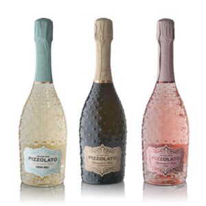 3 flasker mousserende Spumante - Extra Dry, Rosé & Demi Sec ØKO (Italien) - Extra Dry (Guld) / Extra Dry (Gold) / Extra Dry (Gold)