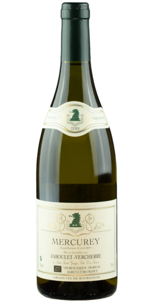 Domaine Jaboulet Vercherre, Mercurey Vieilles Vignes Blanc 2018 - Fra Frankrig