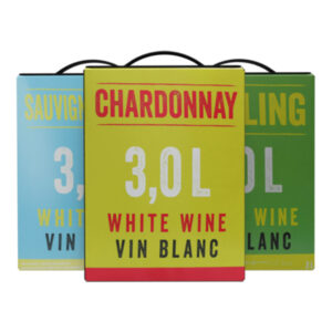 Neon Chardonnay 12% 3 ltr. + Neon Sauvignon blanc 12% 3 ltr. + Neon Riesling 12,5% 3 ltr.