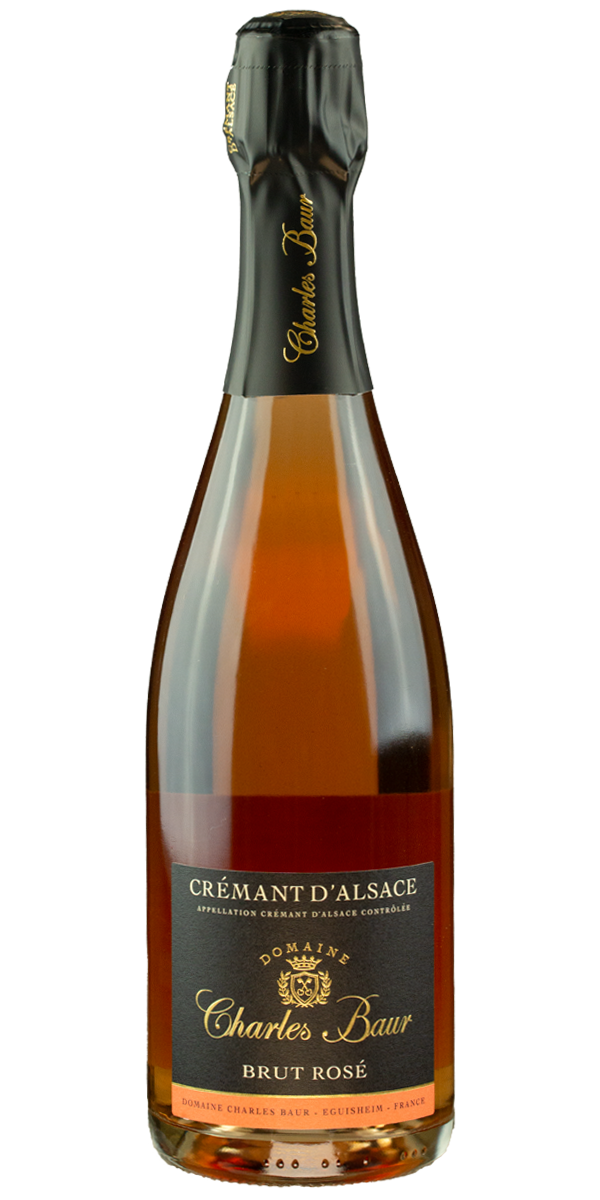 Domaine Charles Baur, Cremant d'Alsace Brut Rosé - Fra Frankrig