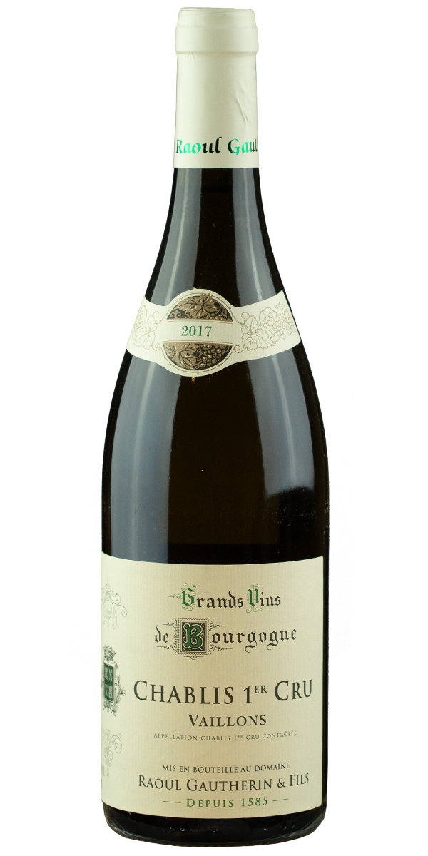 Domaine Raoul Gautherin, Chablis 1. Cru Vaillons 2022 - Fra Frankrig