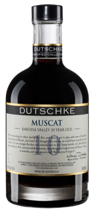 Dessertvin - Dutschke Old Muscat 10 års 19%, 50 cl
